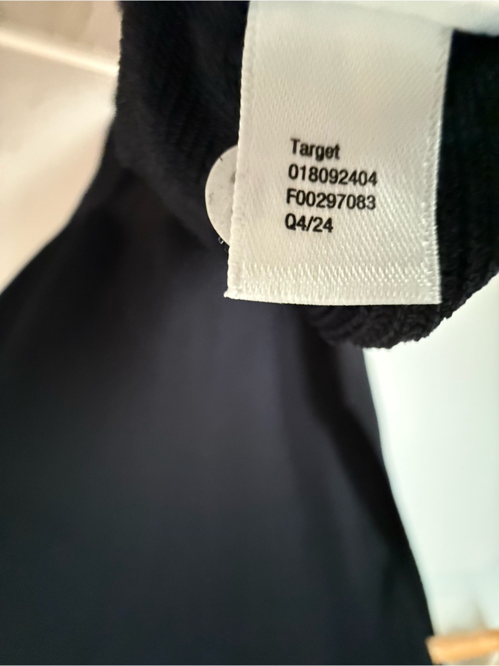a new day Black Pleated Polo Mini Dress with White Collar Stripes - Picture 7 of 7